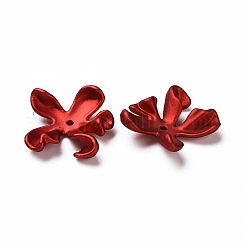 Bouchons de perles acryliques de style caoutchouté&nbsp;OACR-E013-04