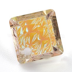 Geprägte Glas Strass Anhänger&nbsp;GLAA-J101-03A-001PS