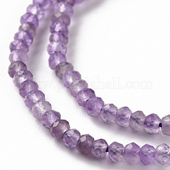 Natürlichen Amethyst Perlen Stränge&nbsp;G-S362-102