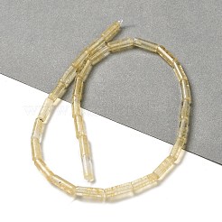 Brins de perles de verre de pierre synthétiques pastèque&nbsp;G-D464-24