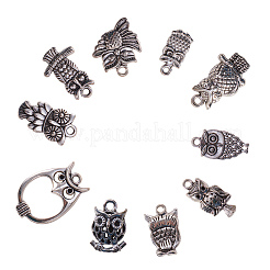 Pendentifs en alliage de style tibétain&nbsp;TIBE-CJ0001-10