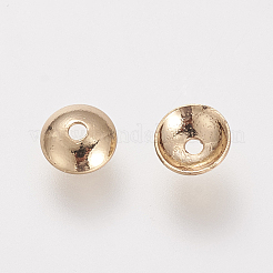 Messing Perle Kappen & Kegel Perlen&nbsp;KK-T014-122G