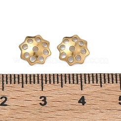 Perlenkappen aus Edelstahl 304&nbsp;STAS-P448-09M-G