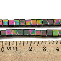 Chapelets de perles en hématite synthétique électrolytique sans magnétiques&nbsp;G-C106-B02-05B