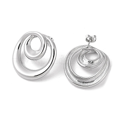 Boucles d'oreilles à tige en acier inoxydable 304 anti-ternissement pour femmes&nbsp;EJEW-S227-28P