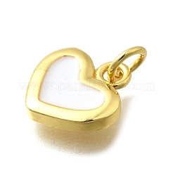 Laiton avec pendentifs en émail&nbsp;KK-D295-26G-02