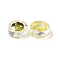 Perlas de vidrio pintado en aerosol transparente&nbsp;GLAA-I050-15B