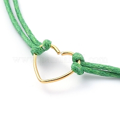 Bracciali in cordoncino cerato regolabili&nbsp;BJEW-JB05064