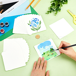 50 tarjeta de felicitación de papel&nbsp;AJEW-WH0752-314B