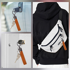 Porte-clés en cuir de vachette&nbsp;FIND-WH20001-72A