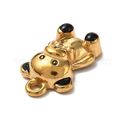 304 Edelstahl-Emaille-Anhänger&nbsp;STAS-P395-08C-G