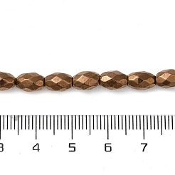 Fili di perline di ematite sintetica magnetica elettrolitica elettrolitica&nbsp;G-P518-02I