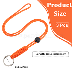 Llaveros de poliester&nbsp;KEYC-WH20005-014A