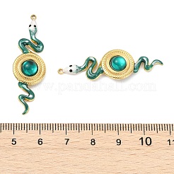304 Edelstahl-Emaille-Anhänger&nbsp;STAS-T076-07G-02