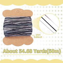 Corde in poliestere cerato con colori sfumati da 50 m&nbsp;YC-TADJ0001-04F