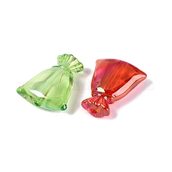 Placage uv perles acryliques transparentes&nbsp;OACR-Q202-04