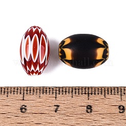 Perline a barilotto in vetro millefiori fatte a mano&nbsp;LA-N002-05F