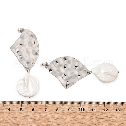 Boucles d'oreilles pendantes en acier inoxydable 304&nbsp;EJEW-F354-02P