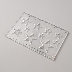 Modello per router in acrilico trasparente&nbsp;DIY-WH0816-583