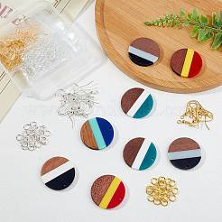 Kits de fabricación de pendientes colgantes de diy&nbsp;DIY-OC0005-17