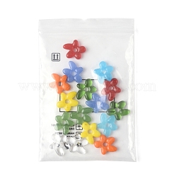 16pcs 8 Farben handgemachte Bunte Malerei-Perlen&nbsp;LAMP-FS0001-28