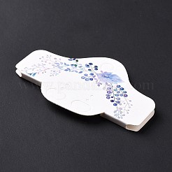 Schede di esposizione dell'orecchino dei gioielli di carta&nbsp;DIY-B061-03D