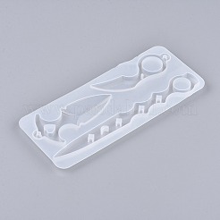 Moldes de silicona llavero autodefensa&nbsp;X-DIY-I036-26