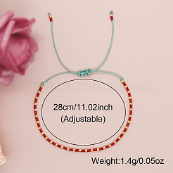 Geflochtene Perlenarmbänder aus Glassamenperlen&nbsp;MT5795-1