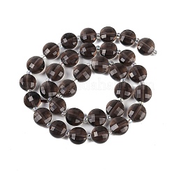 Natürliche Eis Obsidian Perlen Stränge&nbsp;G-B094-A08-01