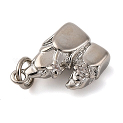 Pendentifs avec zircon cubiques à micro-pavés en laiton&nbsp;KK-P308-52P