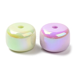 Placcatura uv perline acriliche iridescenti arcobaleno&nbsp;PACR-K003-01