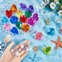 20 Stück 20 Stile Kunststoff-Cabochons&nbsp;KY-SP0001-27