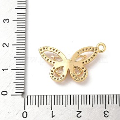 Pendentifs en laiton zircon cubique transparent&nbsp;KK-D504-22B-G