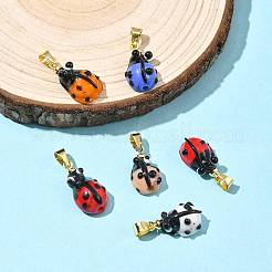 6pcs pendentifs au chalumeau faits à la main&nbsp;LAMP-FS0001-57A
