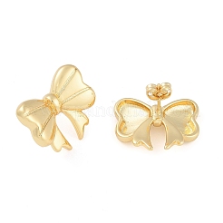Aretes de latón para mujer&nbsp;EJEW-S225-21G