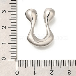 Cremagliera perle di ottone di placcatura&nbsp;KK-S051-01P-U