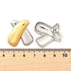Ohrstecker aus 304 Edelstahl&nbsp;EJEW-D308-02PG