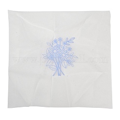 DIY-Blumenmuster-Organza-Stickerei zum Aufhängen von Ornament-Kits&nbsp;DIY-WH0304-511
