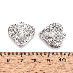 Legierung rhinestone-anhänger&nbsp;FIND-N008-11P