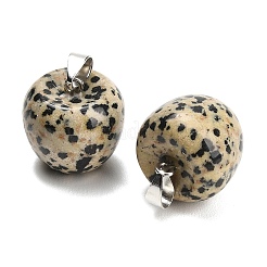 Dalmata naturale ciondoli diaspro&nbsp;GG-K002-15H