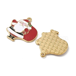 Pendentifs en acier inoxydable 304 émaillés&nbsp;STAS-L300-012G-18