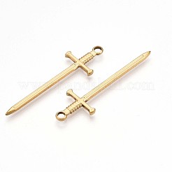 Ionenplattierung (IP) 304 Edelstahlanhänger&nbsp;STAS-N098-135LG