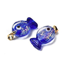 Handgefertigte dichroitische Folien-Bunte Malerei-Anhänger&nbsp;X2-DICH-G001-01G-08