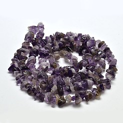 Puce perles d'améthyste naturelle brins&nbsp;LS-G-N0134-19