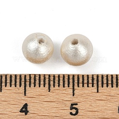 Perles de coton compressées&nbsp;WOVE-V001-A02-6mm