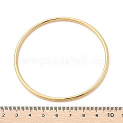 Conjunto de brazaletes lisos de acero inoxidable 201 con revestimiento al vacío de PVD para mujer (7 unidad)&nbsp;BJEW-L664-022C-G02