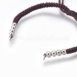 Fabbricazione di braccialetti di perline intrecciati con corde di nylon&nbsp;BJEW-F360-FP05