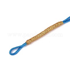 Creazione di anelli in cordino metallico intrecciato in nylon&nbsp;NWIR-N017-01B