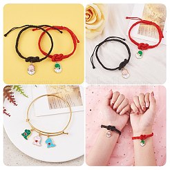 30pcs 15 pendentifs en émail en alliage de style&nbsp;ENAM-SZ0002-84