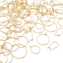 80 pieza de 5 estilos de aro para pendientes de acero inoxidable quirúrgico 316.&nbsp;STAS-TA0005-45